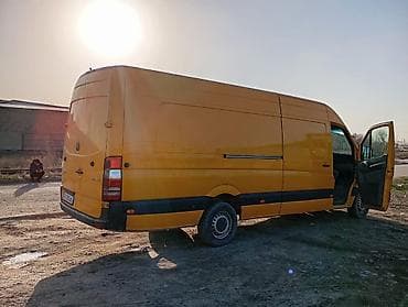 стекло лобовой: Mercedes-Benz Sprinter 2014 год фургон, желтый, удлинённая база и — 3