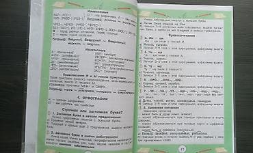конспект: 250 сомов, б/у справочник для начальных классов — Т. В. Шклярова — 3