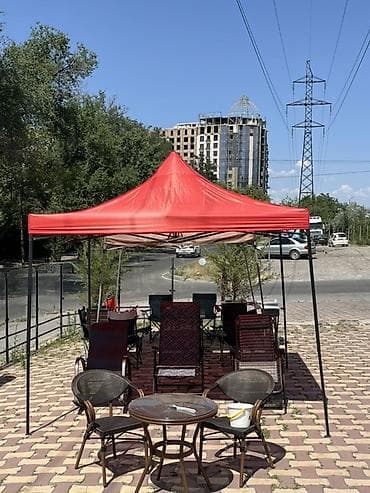 раскладной шатер: Разборная уличная шатровая палатка (быстросборный тент) с — 3