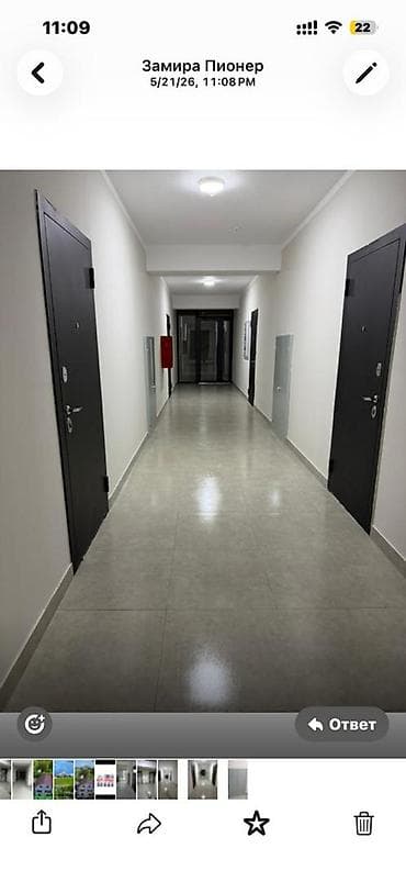 Батирлер: 2 бөлмө, 51 м², Таш-Рабат СБ Элитка, 13 кабат — 9
