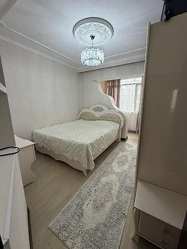 квартира токмок: 3 комнаты, 80 м², 105 серия, 4 этаж, Косметический ремонт — 1