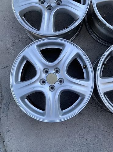 Литые Диски R 16 Subaru, Комплект, отверстий - 5, Б/у — 5