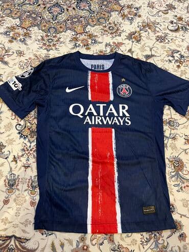 Мужская футболка, M, Nike, Новый, цвет - Синий, Самовывоз at lalafo.kg Мужская футболка, M, Nike, Новый, цвет - Синий, Самовывоз