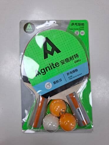 купить профессиональную ракетку для настольного тенниса: Комплект Ракетка для тенниса+3мячика Качество 💣 Ракетки от Deli очень — 3