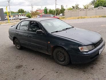 машина берем: Toyota Carina E: 1997 г., 2 л, Механика, Бензин, Седан — 2