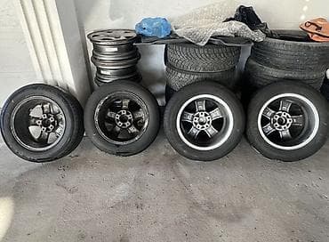 Шиналар жана дисктер: Дөңгөлөктөр монтажда 215 / 60 / R 16, Жай, Колдонулган, Комплект, Жеңил унаалар, Куйма, тешиктери - 5 — 2
