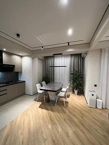 однокомнатные квартиры в бишкеке купить: 3 комнаты, 88 м², Элитка, 10 этаж, Дизайнерский ремонт — 8