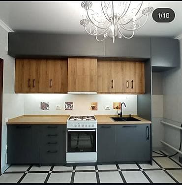 сокулук там: Буйрутма эмеректер, Ашкана, Үстөл үстү, Шкаф, Ашкана гарнитурасы — 9