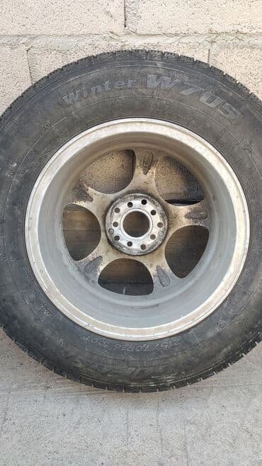 шины бишкек дордой цены: Колеса в сборе 215 / 70 / R 16, Зима, Б/у, Комплект, Легковые, Литые, отверстий - 5 — 12