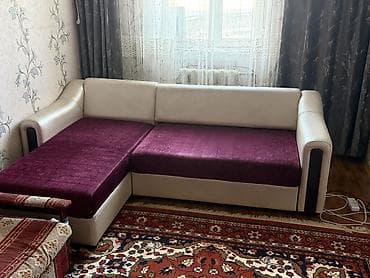 Угловой диван, C подушками, Двухместный — 2