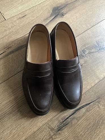 Личные вещи: Классические лоферы унисекс Размер 41 (идет в размер), натуральная — 7