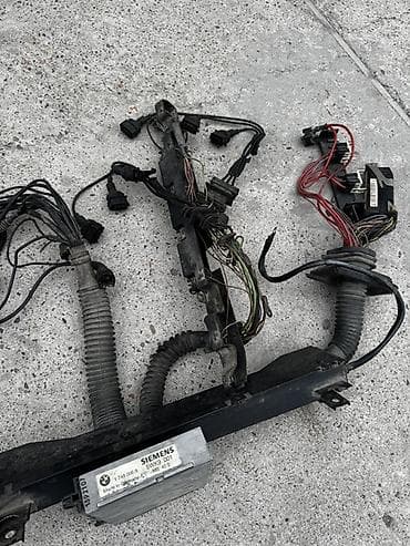 свечной провод: Жгут проводки двигателя + блок управления Siemens MS40.0 для BMW — 2