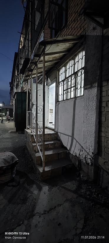 Батирлер: 2 бөлмө, 44 м², Жатакана, Ош мкр., Жатакана, 1 кабат, Косметикалык оңдоо — 4