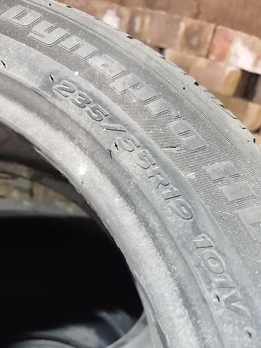 балон 19 5: Шины 235 / 55 / R 19, Лето, Б/у, Комплект, Легковые, Корея, Hankook — 4