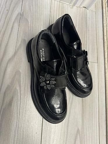 fast: Лаковые туфли Fast Step (Made in Turkey) для девочки. - Цвет: чёрный — 1