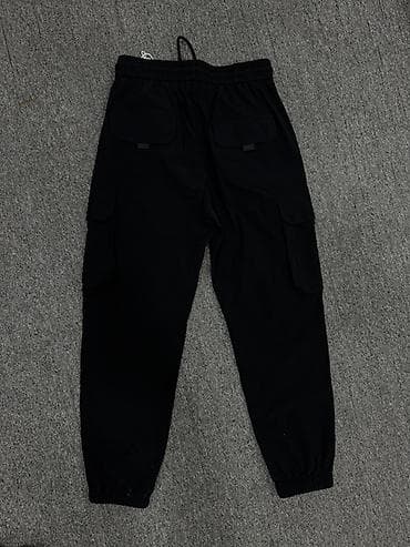 джоггеры широкие мужские: Мужские брюки, M, L, XL, Новый, цвет - Черный, Самовывоз — 2
