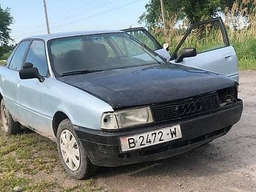 Транспорт: Audi 80: 1989 г., 1.8 л, Механика, Седан — 2