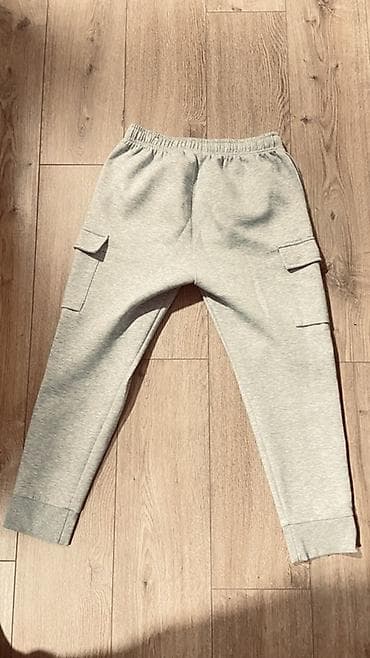 under armor: Серые спортивные джоггеры-карго Nike. - Цвет: светло‑серый меланж - — 3