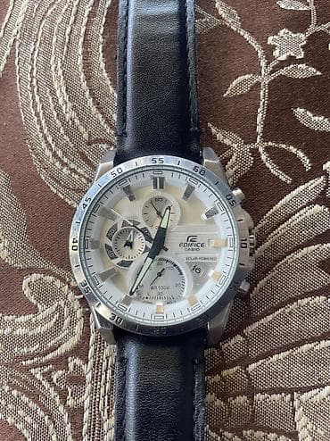 часы garmin цена: Casio Edifice Solar Powered — мужские аналоговые часы с солнечным — 2