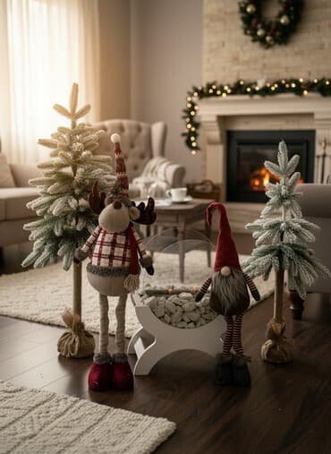 карты к поп: Трендовые елки из Инстаграмм Новогодний декор для интерьера: - — 1