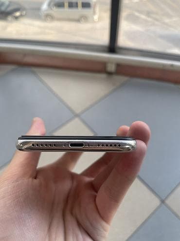 обмен на айфон 11 про: IPhone X, Б/у, 64 ГБ, Серебристый, Чехол, Коробка, 76 % — 10