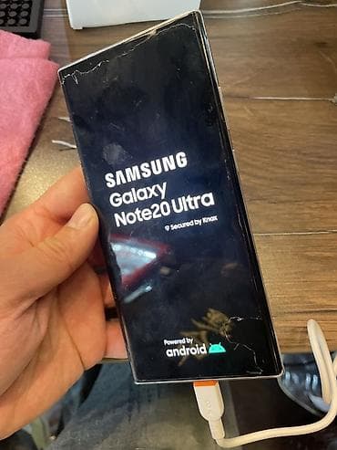 Samsung Galaxy Note 20 Ultra, Б/у, 256 ГБ, цвет - Белый, 2 SIM, eSIM