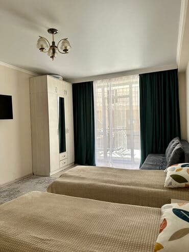 иссык ата санаторий цены 2021: Квартира, у пляжа ЦО Кыргызское взморье, Бостери, Сауна, Баскетбольная площадка, Бассейн — 1