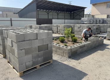 купить набор инструментов force: Пескоблок Гладкий, 190x190x390, Самовывоз, Бесплатная доставка, Платная доставка — 1