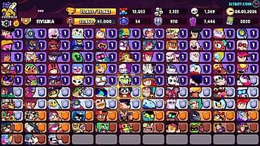 аккаунт блокс фрут: Аккаунт Brawl Stars Легендарная лига - Путь к славе: 75 756 кубков — 3