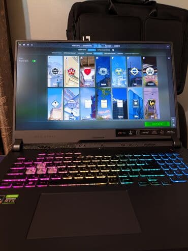 lg g7 бишкек: Ноутбук, Asus, 16 ГБ ОЭТ, AMD Ryzen 7, 17.3 ", Жаңы, Жумуш, окуу үчүн, эс тутум NVMe SSD — 2