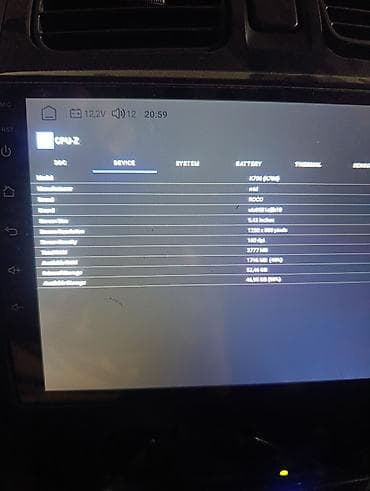 авто видеокамера: Б/у, Нестандартный, 9 ", Android (встроенная ОС), 4 ГБ ОЗУ, 64 Гб ПЗУ — 6