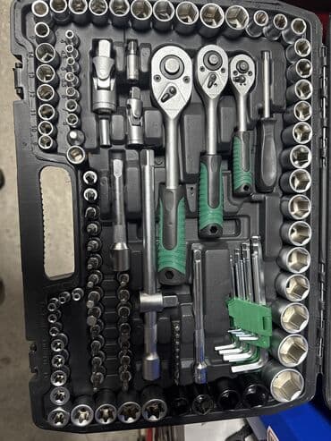 накидные ключи: Набор ручного инструмента в кейсе, расширенная комплектация для авто- — 3