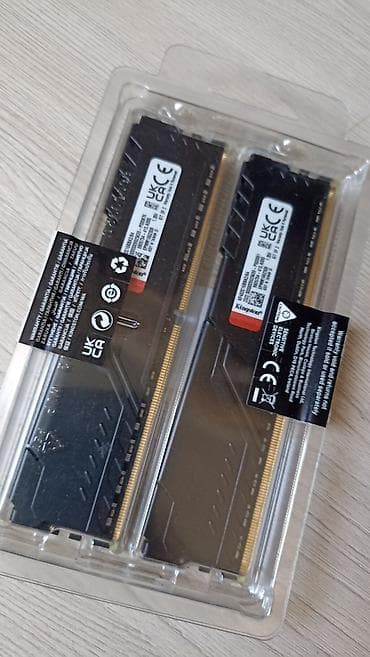 Настольные ПК и комплектующие: Оперативная память (RAM) для ПК, Новый, Kingston Fury, 64 ГБ, DDR4, 3200 МГц — 2