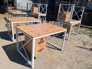 офисная мебель бишкек цены: Письменный стол, Новый — 13