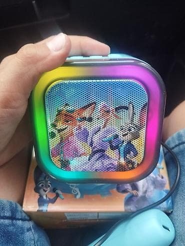 бу рации: Детская Bluetooth-колонка Zootopia+ с микрофоном - Компактная — 4