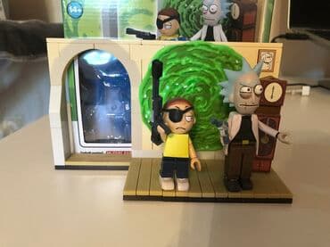 Игрушки: McFarlane toys rick and morty. Рик и Морти. Оригинал, собран один раз — 2