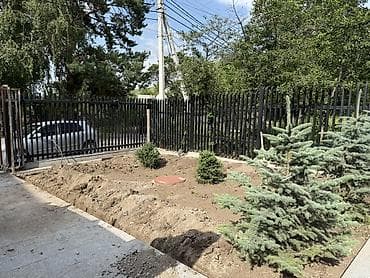 Үй жана бакча: Ландшафтные работы под ключ для частных участков Что делаем: - — 5