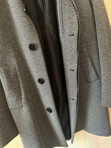 брендовая мужская одежда по низким ценам: Мужское пальто ZARA оригинал. Размер м — 3