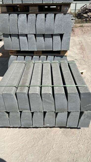 тратуарные бардюры: Тротуарный бордюр, Бетонный, Другие особенности, 100 — 4