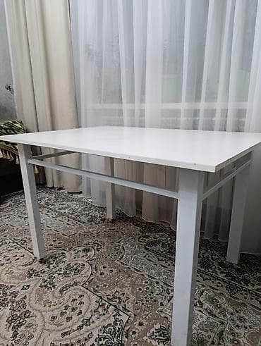 удобный компьютерный стол: Кухонный стол, Новый, Прямоугольный, Нераскладной — 3