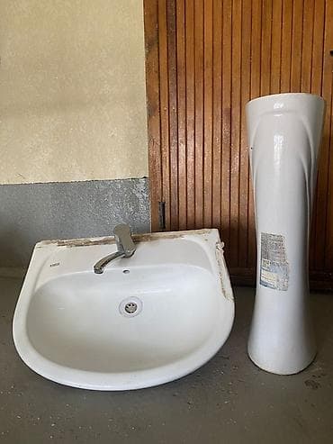 Раковина для ванной, Особенности: Глянцевое, Овальная форма, Материал: Керамика