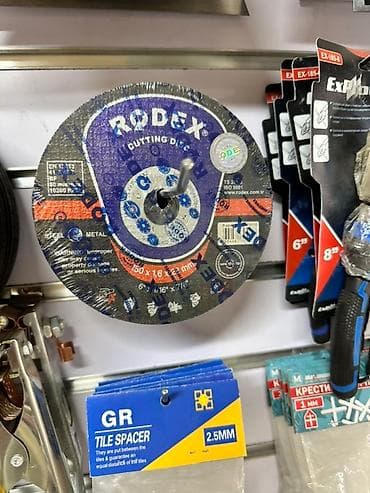 Отрезной диск Rodex предназначен для резки металла. Диаметр диска 150 at lalafo.kg Отрезной диск Rodex предназначен для резки металла. Диаметр диска 150