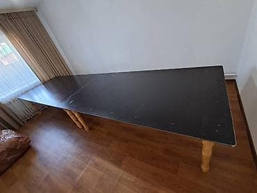 высокий стол: Большой прямоугольный стол для мероприятий/банкетов. - Размеры: очень — 1