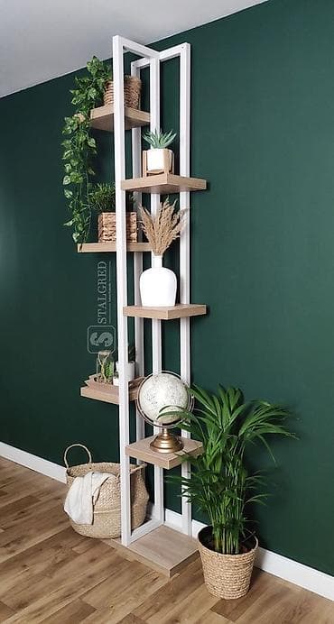 Полка, этажерка для цветов, Новый, Дерево