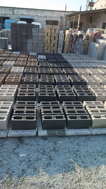 куплю газабетоные оборудование для производства газаблока: Пескоблок Рваный, Заборный, 150x400x200 — 11