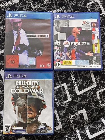 Продаю диски для PlayStation 4, все трое по 1700 сом