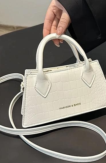 Аксессуарлар: Мини-сумка Fashion & Bags с тиснением под крокодила - Формат — 4
