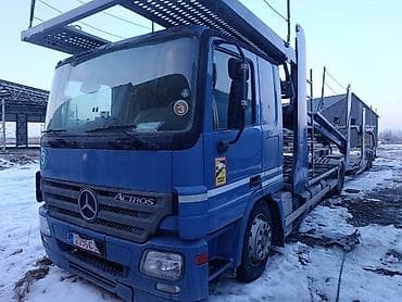 наклейки машина: Тягач, Mercedes-Benz, 2005 г., Автовоз — 2