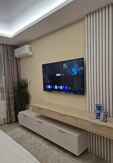 крепление тв на стену: Монтаж телевизоров на стену под ключ - Профессиональная установка ТВ — 4
