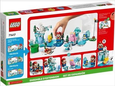 детские игрушечные машины: Lego Super Mario 👲 71417 Снежные приключения моржа-кувыркуна🦭 — 4